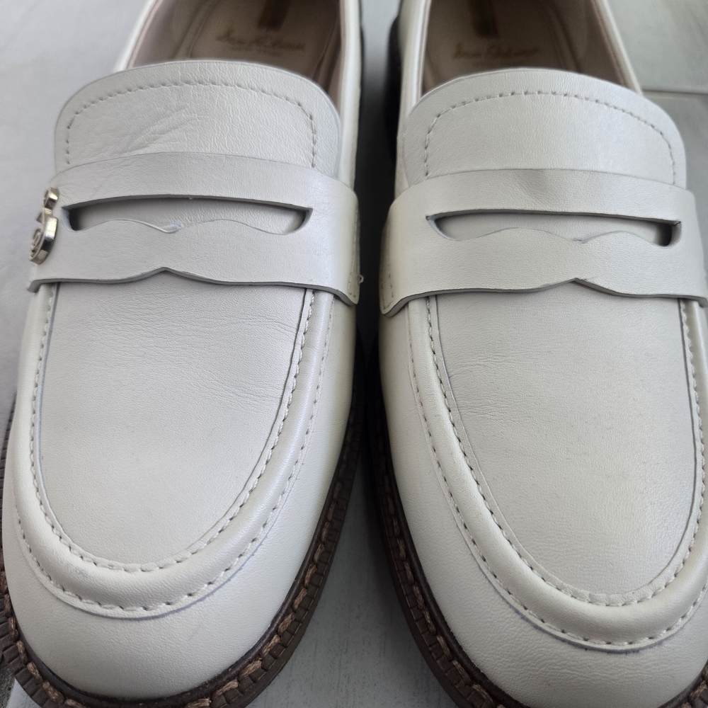 Sam Edelman Ivory Colin loafer. Size 8. - Picture 5 of 6